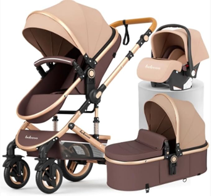 BELECOO Q3 LINEN 3 IN 1 TRAVEL SYSTEM