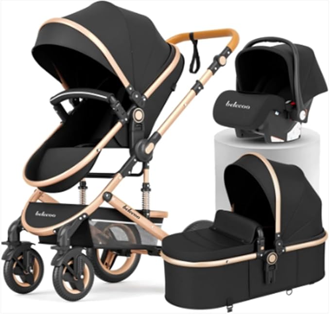 BELECOO Q3 LINEN 3 IN 1 TRAVEL SYSTEM