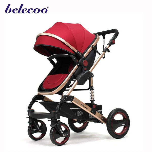 BELECOO Q3 LINEN 2 IN 1 STROLLER