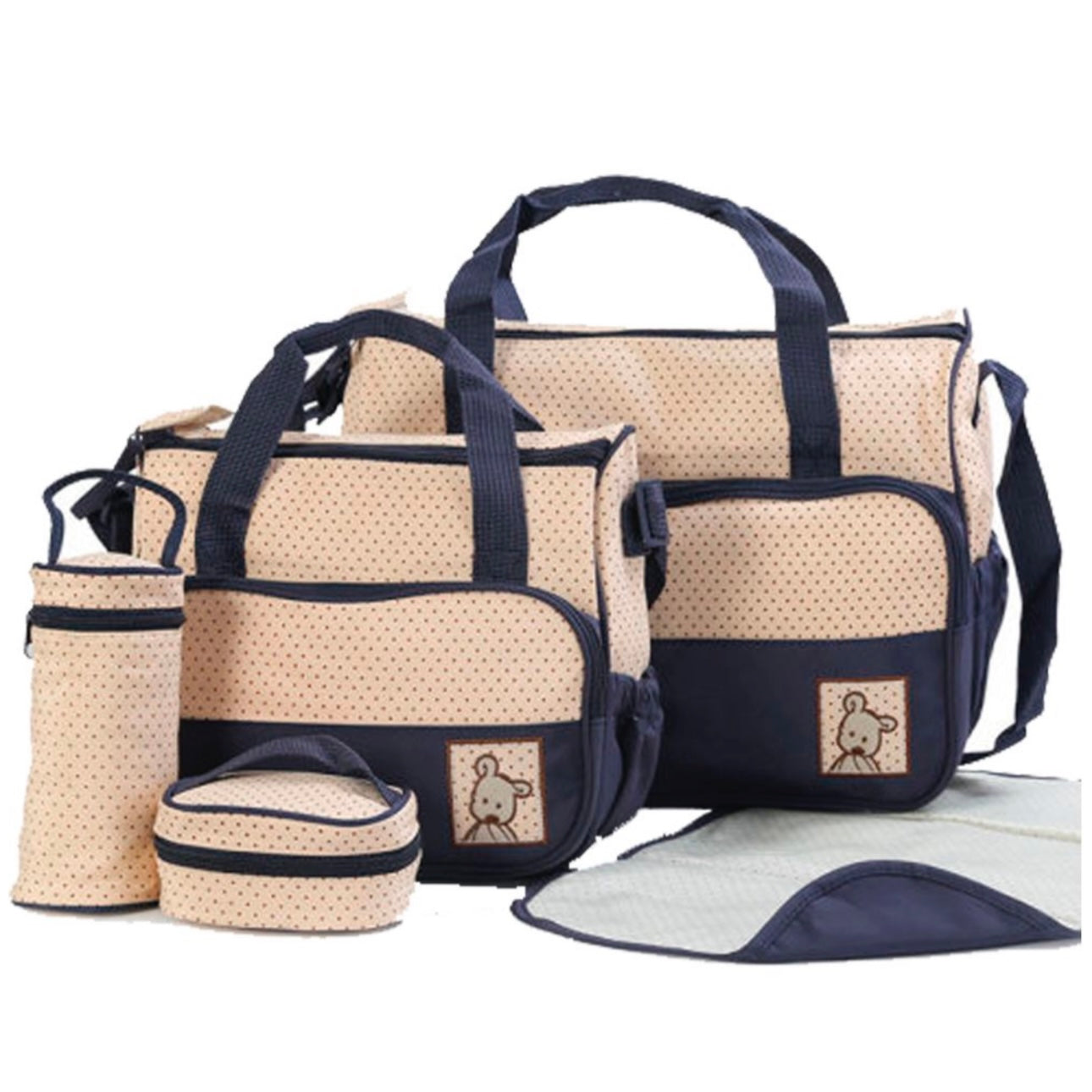 5 PC Nappy Bag