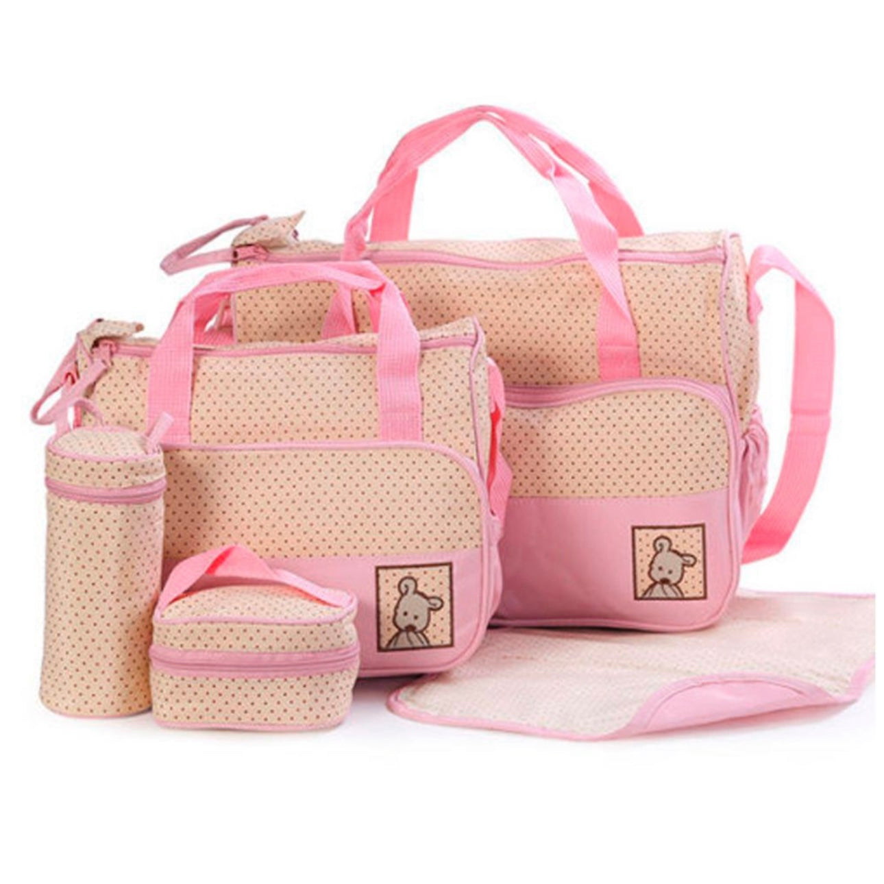 5 PC Nappy Bag