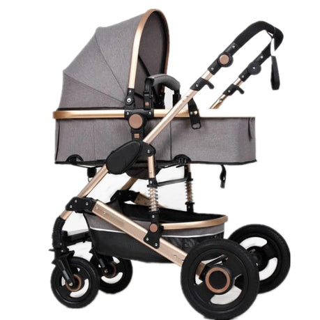 BELECOO Q3 LINEN 2 IN 1 STROLLER