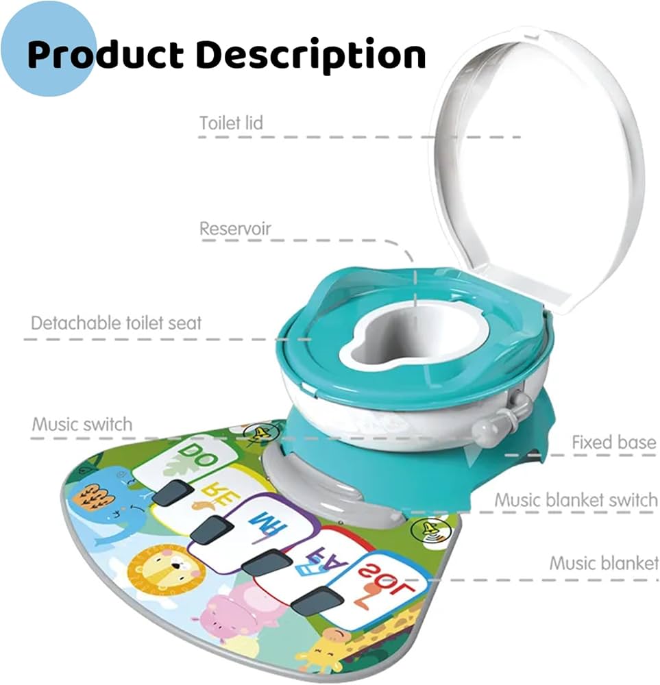 Multifunctional 4in1 Sound-Light Potty